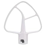 K45B Flat Beater for Kitchen-Aid Stand Mixer. Coated Beater Mxr Replaces WPW10672617, W10672617, W10613277, W10687972, W10687981. Fit KSM90, KSM100, KSM103, KSM110, KSM150 Series Mixer