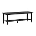 Convenience Concepts American Heritage Coffee Table with Shelf, Black