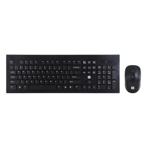 10 Laptop Setup Essentials 18 HP USB Wireless Spill Resistance Keyboard and Mouse Combo with 10...