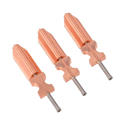 ASHATA 3Pcs 0.25mm 0.4mm 0.6mm Hotend for AD5X Nozzle 3D Printer Printhead All Metal Extruder Bimetal Hot End Heatbreak 