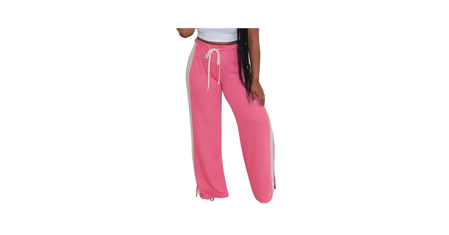 Amazon.com: Kwunbwa Wide Leg Sweatpants Women High Waisted