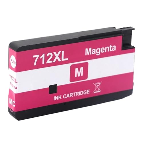 Encre 712XL Magenta 3ED71A consommable reconditionné traceur DesignJet