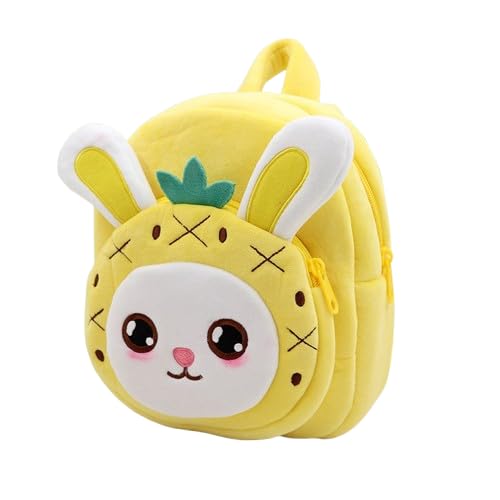 Image of blue tree Cute Kids Backpack Toddler Bag Plush Animal Cartoon Mini Travel Bag for Baby Girl Boy 1-6 Years, Ideal for Gifting for Kids