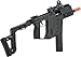 Evike Airsoft - Kriss USA Licensed Kriss Vector AEG Airsoft SMG Rifle by Krytac (Model: Black / <350 FPS/Gun Only)