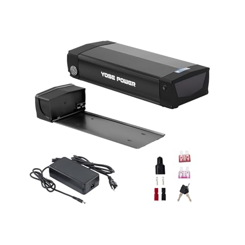 YS YOSE POWER 48V 20.8Ah Rear Rack Ebike Battery for