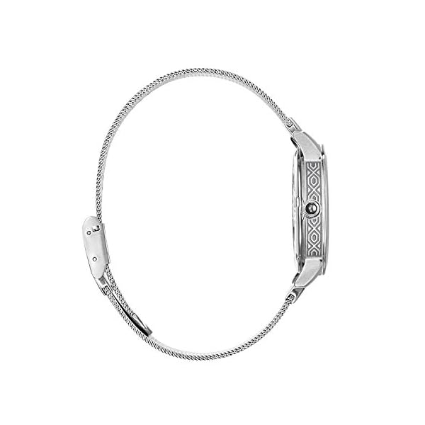 Thomas Sabo Damen Analog Quarz Uhr mit Edelstahl Armband WA0344-201-218-33 mm – Bild 3