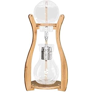 Cold Brew Coffee Maker Cold Brew Coffee Maker Cold Dripper Slow Koffie S-vormige Ijs Druppel Koffie Pot Ijs Brew Verse Pot Huishoudelijke Glas Driptype Geniet van Low Acid Coffee LQHZWYC