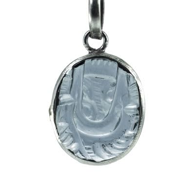 Ganesh Ji Natural Clear Quartz Crystal Pendant For Men And Women-image-32