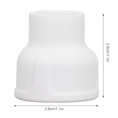 MAJONMMERD Gobelets de Soudage TIG 2.4mm, Trou Central de Filtre avec Résistance à Haute Température pour Torche de Soudage WP9 20 25 17 18 26 2 Pièces – vue 3