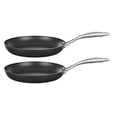Scanpan Pro IQ 10.25” Fry Pan - Pack of 2 - Easy-to-Use Nonstick Cookware - Dishwasher, Metal Utensil & Oven Safe - Made by Hand in Denmark