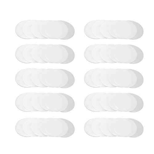 Filme de botão de crachá, 200 folhas de design transparente filme protetor de crachá seguro confiáve