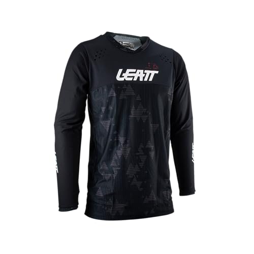 Amazon.com: Leatt Jersey Moto 4.5 Enduro Adult (Black - Small