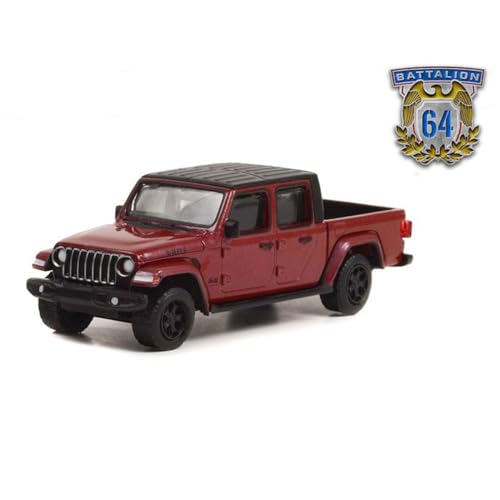 Greenlight Jeep Gladiator Willys 1:64 Snazzberry miniatura 1
