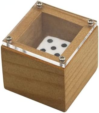 ZQION Badlands Bob Dados Trick Dot Cambio de Número Dados Mágicos Obedientes Dados Magia Escenario Ilusión Accesorios Truco Mentalismo Divertido