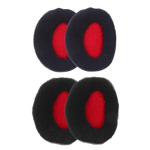 BESPORTBLE Fleece Ear Warmers for Outdoor 2 Pairs Windproof Ear Muffs Modern Design for Men Women
