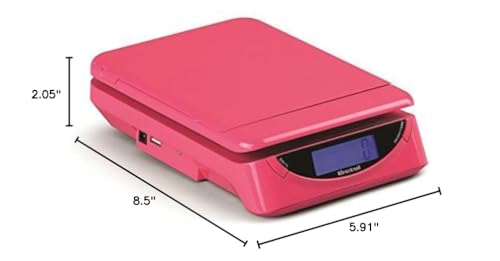 Báscula Salter Brecknell PS25 para paquete pequeño rosa miniatura 2
