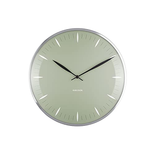 Karlsson KA5761GR Horloges Murales Modernes Horloges Silencieuses