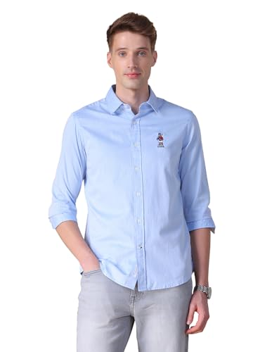 Image of U.S.Polo Association Men's Twill Tailored Fit Shirt