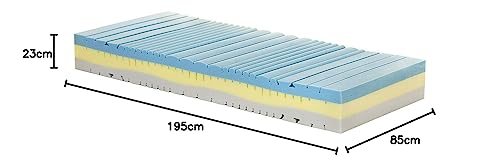 Materasso Memory Singolo Modello Melody, Misura