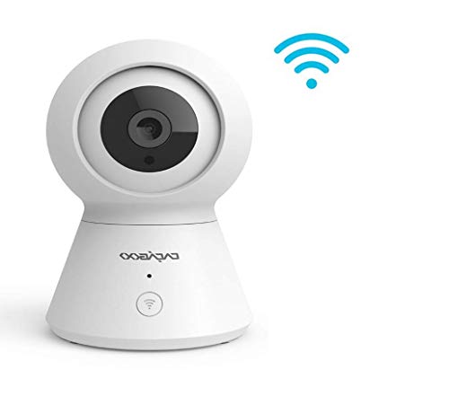 CACAGOO Caméra IP sans Fil 1080P Full HD WiFi IP avec Vision Nocturne Détection de Mouvement Audio 2 Voies Surveillance Pan/Inclinaison/Zoom Moniteur pour bébé/aîné/Animal Domestique