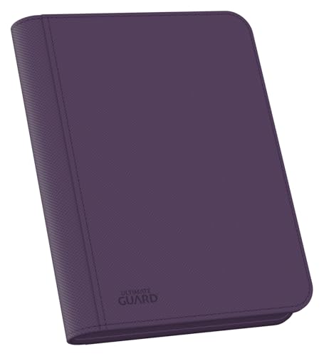 Image of Ultimate Guard Zipfolio 160 - 8 Pocket Xenoskin Purple