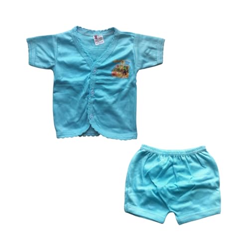 Image of NEW CONCEPT Born Baby Clothes Set Combo | Multicolor Baby Wear Pack Top and Bottom (Button Type)