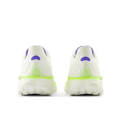 New Balance New Balance Women's Fresh Foam X 1080 V12 Running Shoe, Sea Salt/Electric Indigo, 5 W
