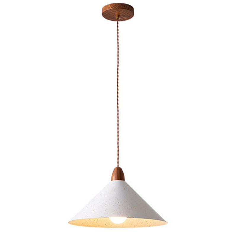 Luz colgante de mesa de comedor Wabi-Sabi y lámpara para sala de té