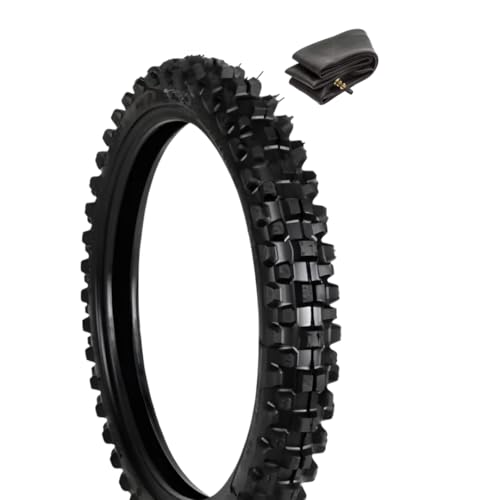 Pneu 60/100-14 + chambre à air pneumatique avant cheville enduro 30 N minicross caoutchouc moto
