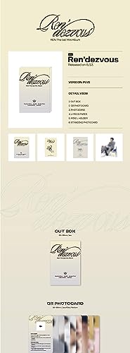 REN Ren'dezvous 1st Mini Album version PLVE comprenant Photocard - 2