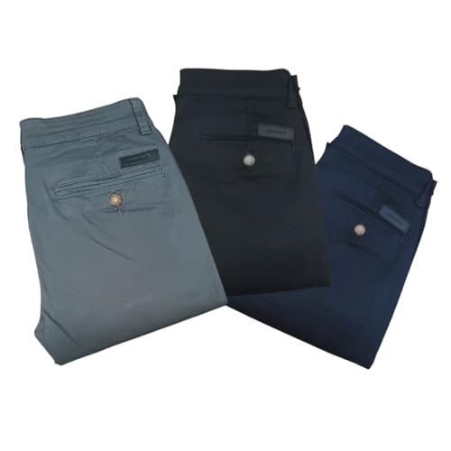 pantalones gabardina hombre Marca Holstone