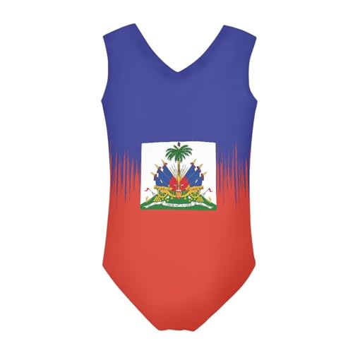 Image of Cartoon Pattern Kids Girls Bathing Suits One Piece Swimsuit Soft & Quick Dry, 5-14Years