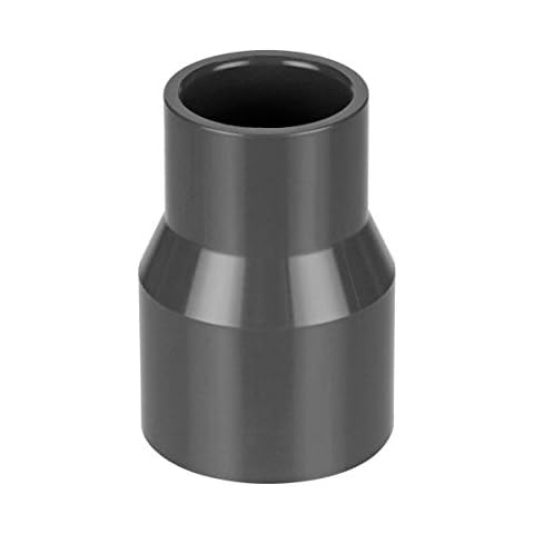 REKUBIK PVC-U Reduziermuffe 2X Klebemuffe Größe 63/50mm x 25mm Cover