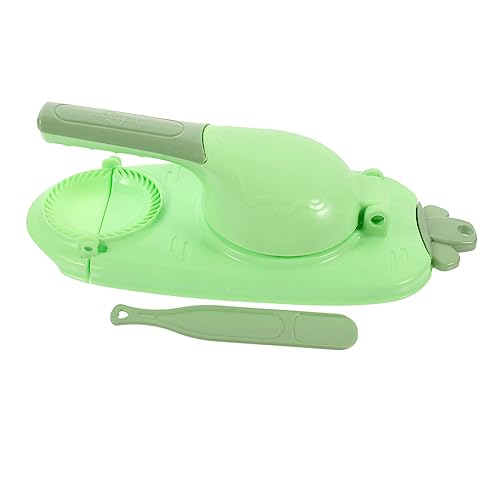 SOLUSTRE Dumpling Maker Tool Manual Dumpling Press and Wrapper Food Grade Kitchen Accessory for Easy Dough Preparation at Home Restaurants for Wontons