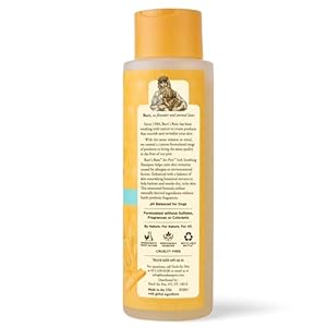 Burt’s Bees for Pets Itch Soothing Shampoo with Honeysuckle – Anti-Itch Dog Shampoo for Dogs with Sensitive Skin – Cruelty Free, Made in the USA, 16 Oz