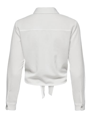 Onllecey Ls Knot Shirt Noos WVN – Ansicht 4