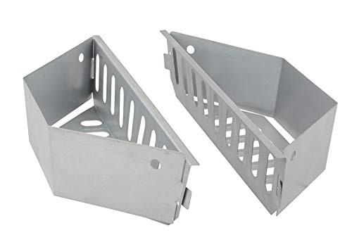 Dangrill Holzkohle-Körbe Char-Basket Kohlekorb Grillzubehör Grill BBQ 2er Set Cover