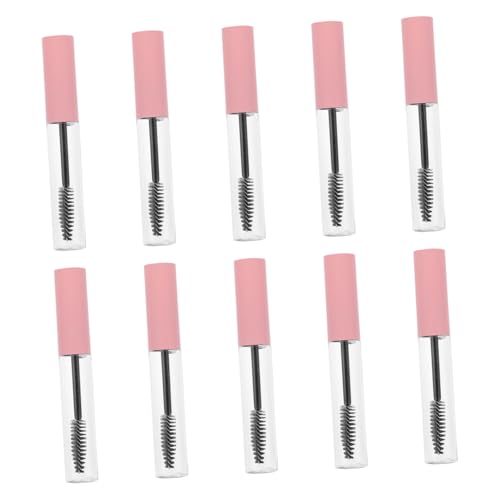 MERRYHAPY 10 piezas Tubo Vacío para Rímel con Varita Aplicadora Envase Cosmético Reutilizable para Crema y Aceite de Pestañas Pack Unidades Seguro y Portátil para Viaje y Uso Diario