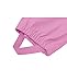 Alla Sim Girls Waterproof Suspender Rain Pants Outdoor Rain Bib Pink 9-11