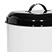 Amici Pet Buster All Natural Canister, Metal Storage Container with Handle Lid & Silicone Gasket Seal, Minimal Countertop Food Bin for Pantry, Pet Treats & Kitchen Dry Goods - 272 Oz (10.5