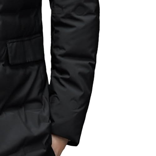 JEsilunmaMY Men's Suit Collar Insulated Puffer Jacket Winter Thermal Business Blazer Down Coats Windproof Padded Puffy Coat