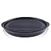 TECHEF - TRUE GRILL PAN - Stovetop Nonstick Indoor/Outdoor Smokeless BBQ Grill Set, including a Grill Plate and Alumium Drip Tray