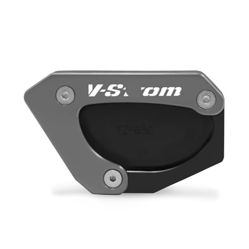 Coussin béquille moto pour Suzuki V-Strom 650 XT plaque extension latérale