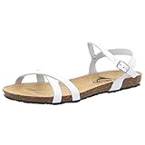  Plakton Sandales pour femme – Mam Date (575029), Blanc., 37 EU