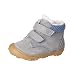 RICOSTA Baby Jungen Lauflernschuhe NICO,Kinder Boots,WMS:Weit,terracare,Barfuß-Schuh,Lauflernschuhe mit Klettverschluss,Graphit (450),22 EU