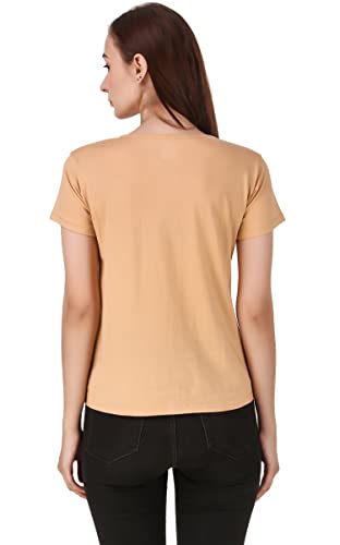Image of NIVIK Printed Cotton T-Shirt for Women