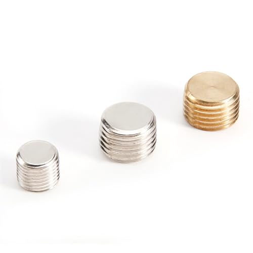 Tapa conector de latón hexagonal DT-04 de rosca macho con roscado ultra preciso 7