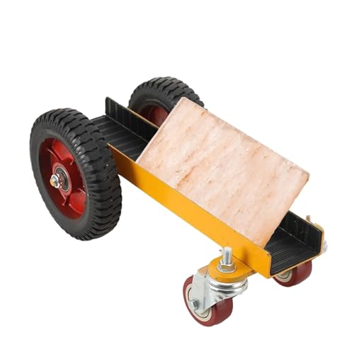 Carrello con pannello resistente con 4 ruote solide, capacità di 499,9 kg, per lastre di vetro, compensato, porte, finestre, telai in cartongesso