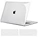 Produktbild TECOOL Hülle Kompatibel mit MacBook Air 13 Zoll 2021 2022 2018-2020 A2337 M1/A2179/A1932, Plastik Hartschale Schutzhülle Case & EU Tastaturschutz für Neuen MacBook Air 13,3 Zoll - Kristallklar