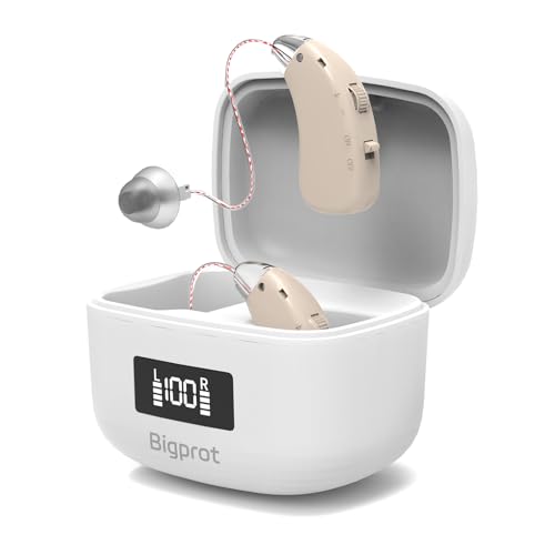 Hearing Aids Rechargeable for Seniors, Lightweight...